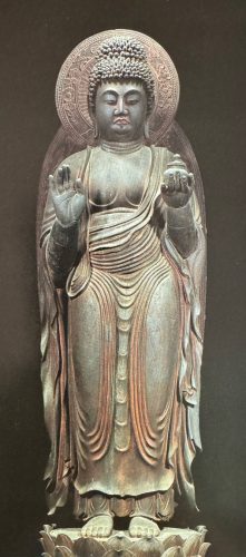 本尊・薬師如来像 （写真は「神護寺」図録より）